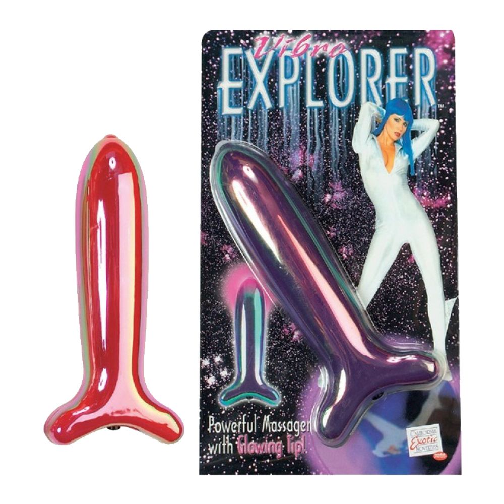 Vibrador Perolizado de Corpo Liso - Sex Shop Maçã de Eva