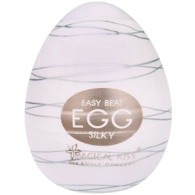 Masturbador Masculino Egg Silky - Sex Shop Maçã de Eva