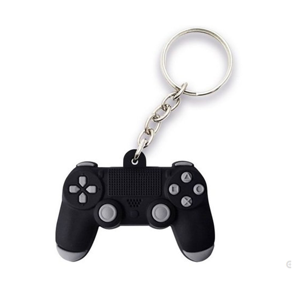 Chaveiro Gamer Controle PS4 - 5 x 5cm - Loja Geek Maçã de Eva