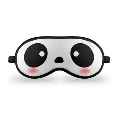 Máscara de Dormir em neoprene Kawaii Panda - Loja Geek Maçã de Eva