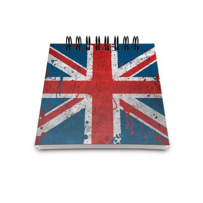 Bloco de Anotações Bandeira Reino Unido - Loja Geek Maçã de Eva