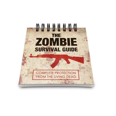 Bloco de Anotações The Zombie Survival Guide - Loja Geek Maça de Eva