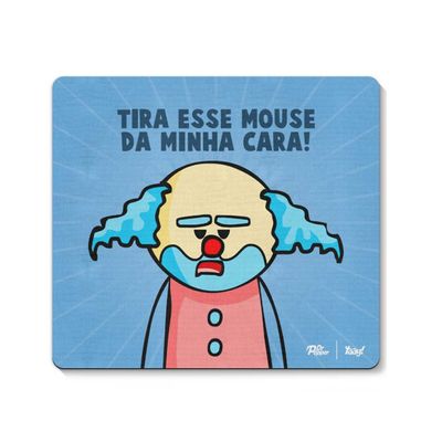 Mouse pad DrPepper - Paiaço Tire esse mouse da minha cara - Loja Geek Maça de Eva