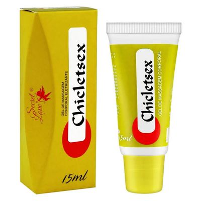 Chicletsex - Gel Lubrificante Intimo Comestível - Sex Shop Maçã de Eva