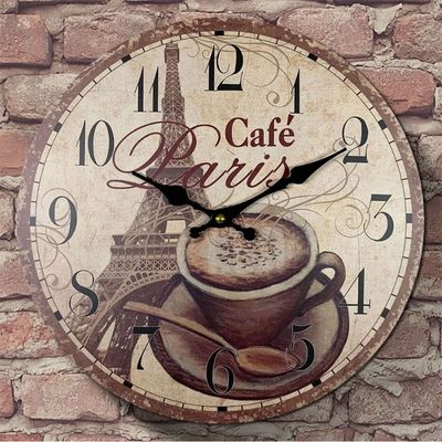 Relógio de Parede Café Paris - 33 cm