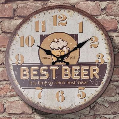 Relógio de Parede Best Beer - 33 cm